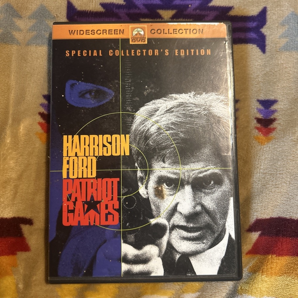 Patriot Games Dvd Harrison Ford